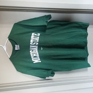 Nike Michigan State Tee Medium Green